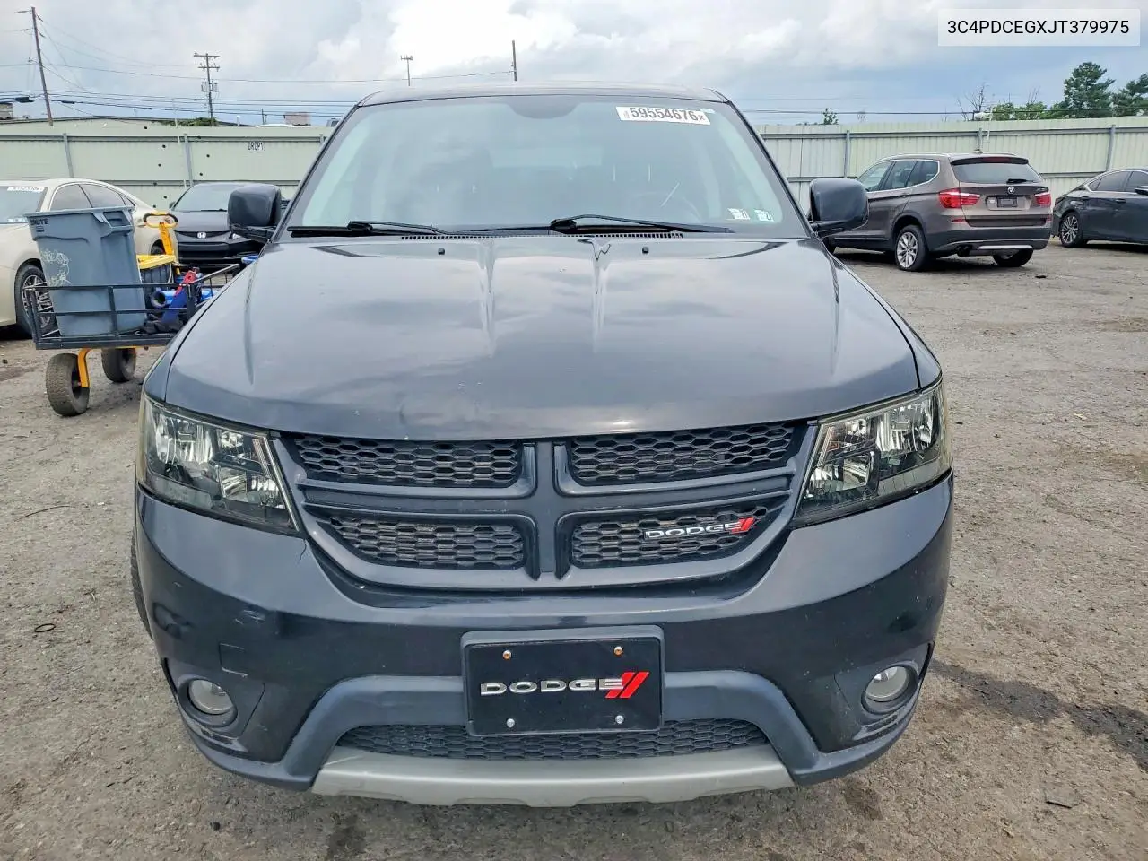 2018 Dodge Journey Gt VIN: 3C4PDCEGXJT379975 Lot: 59554676