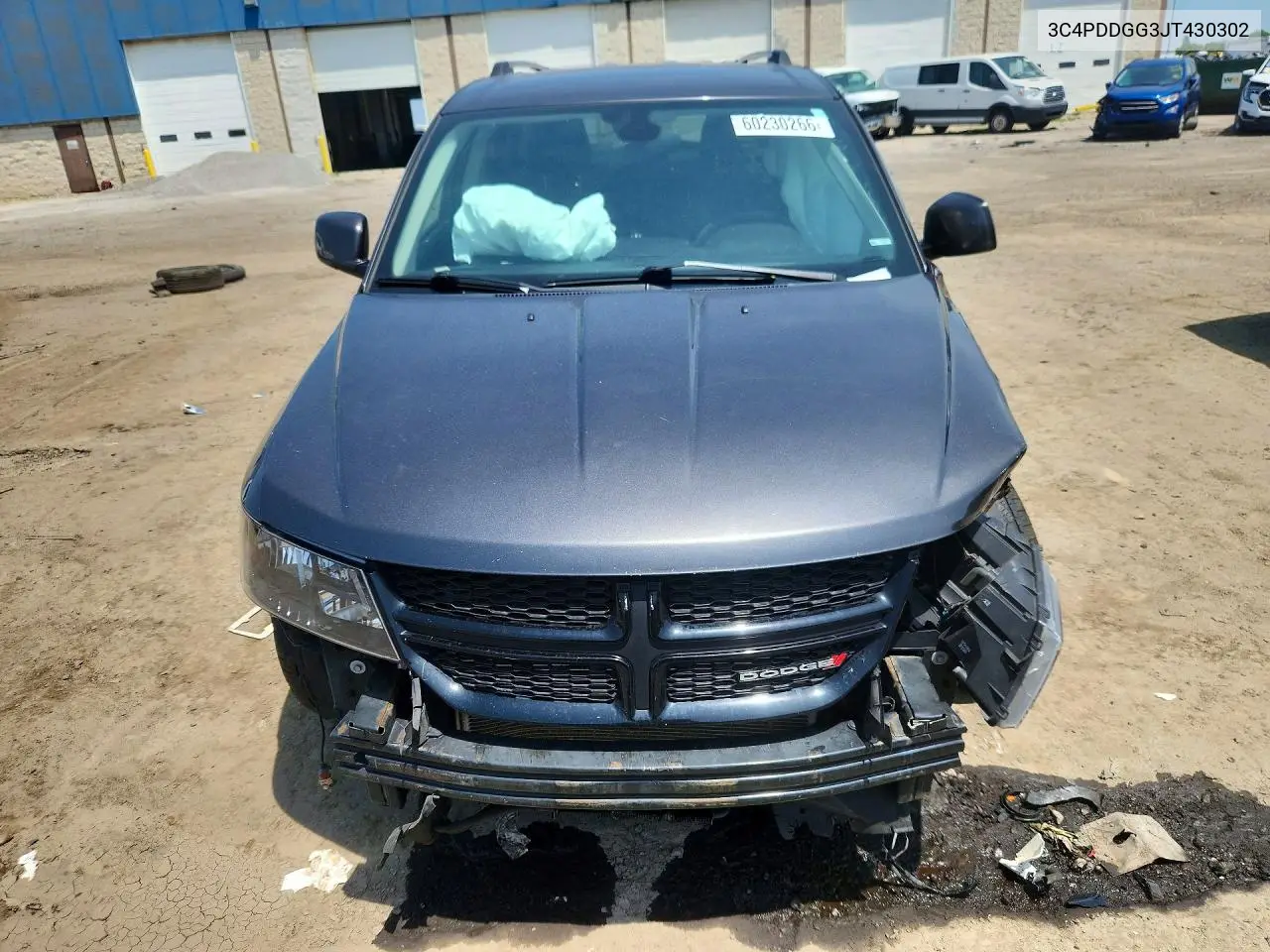 2018 Dodge Journey Crossroad VIN: 3C4PDDGG3JT430302 Lot: 60230266