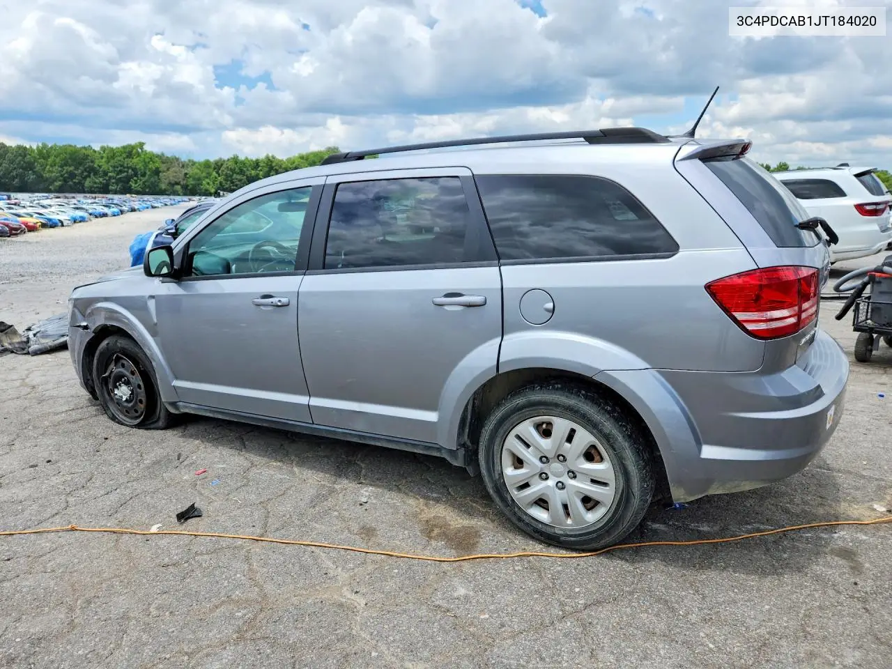 2018 Dodge Journey Se VIN: 3C4PDCAB1JT184020 Lot: 60742206