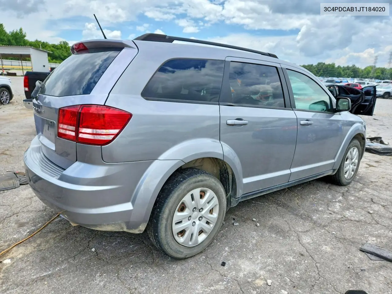 2018 Dodge Journey Se VIN: 3C4PDCAB1JT184020 Lot: 60742206