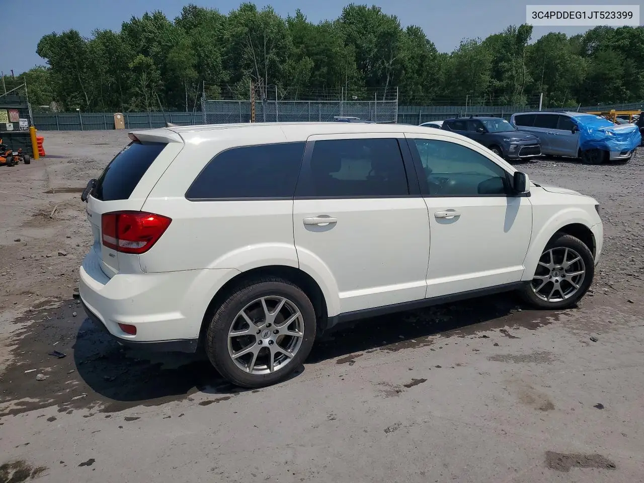2018 Dodge Journey Gt VIN: 3C4PDDEG1JT523399 Lot: 60788036
