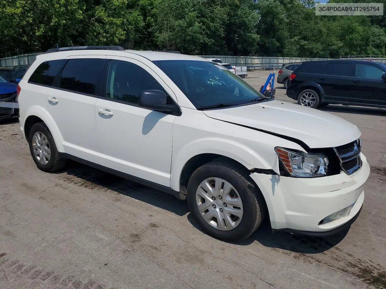2018 Dodge Journey Se VIN: 3C4PDCAB9JT295754 Lot: 60917686