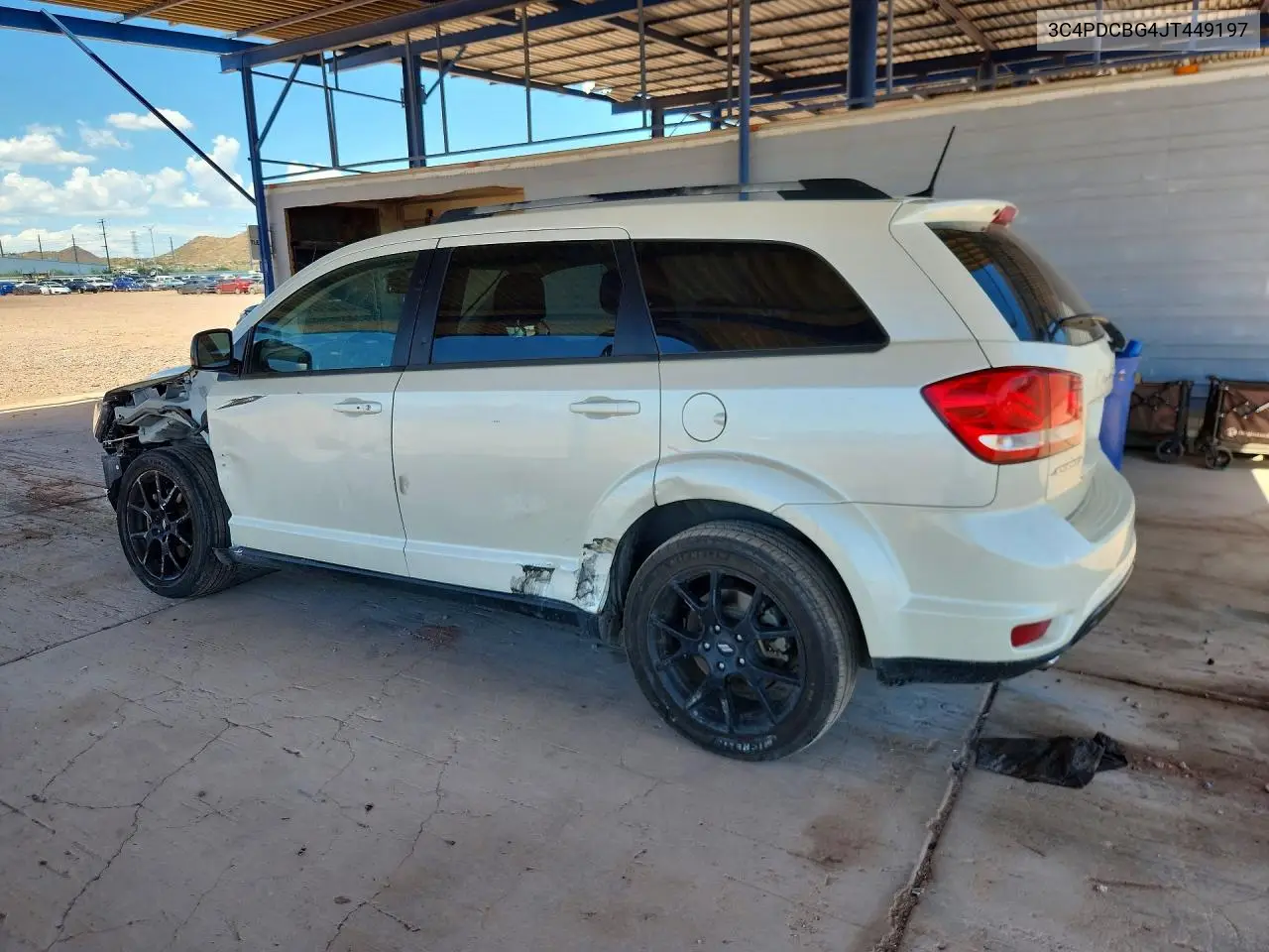2018 Dodge Journey Sxt VIN: 3C4PDCBG4JT449197 Lot: 60927116