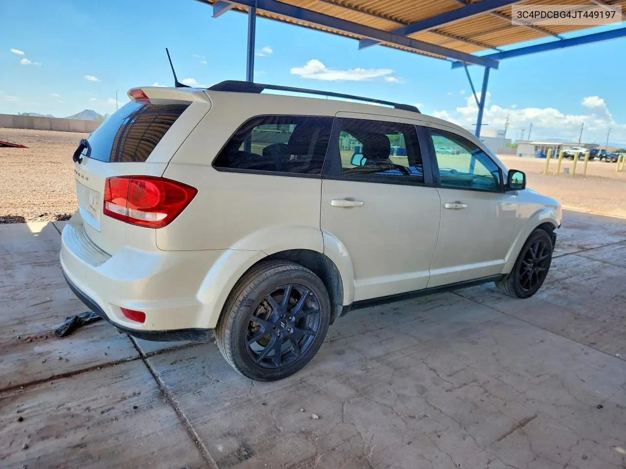 2018 Dodge Journey Sxt VIN: 3C4PDCBG4JT449197 Lot: 60927116