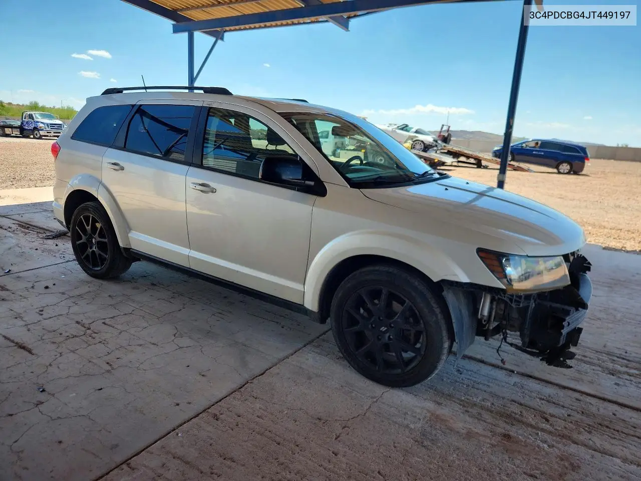 2018 Dodge Journey Sxt VIN: 3C4PDCBG4JT449197 Lot: 60927116