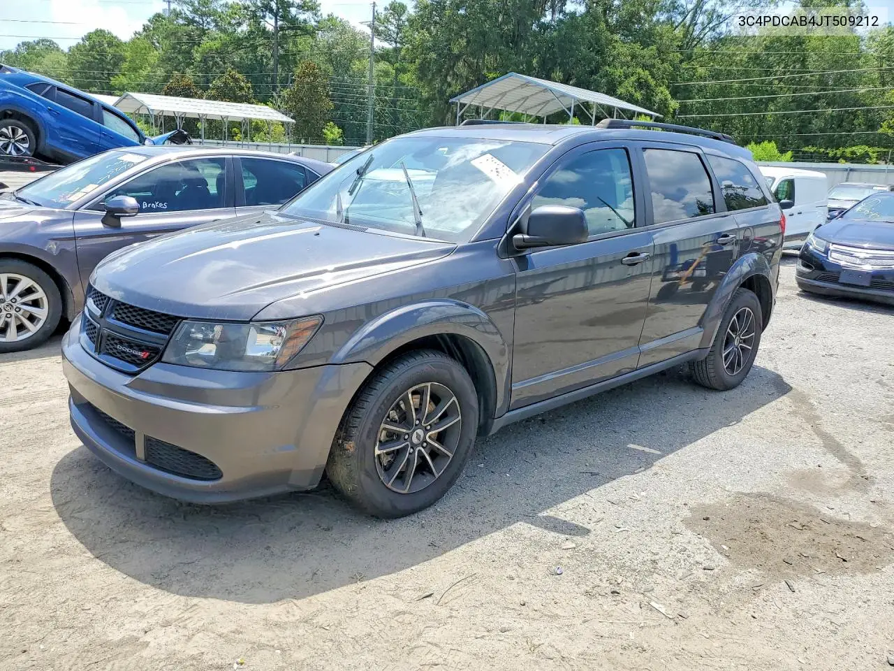 2018 Dodge Journey Se VIN: 3C4PDCAB4JT509212 Lot: 61119436