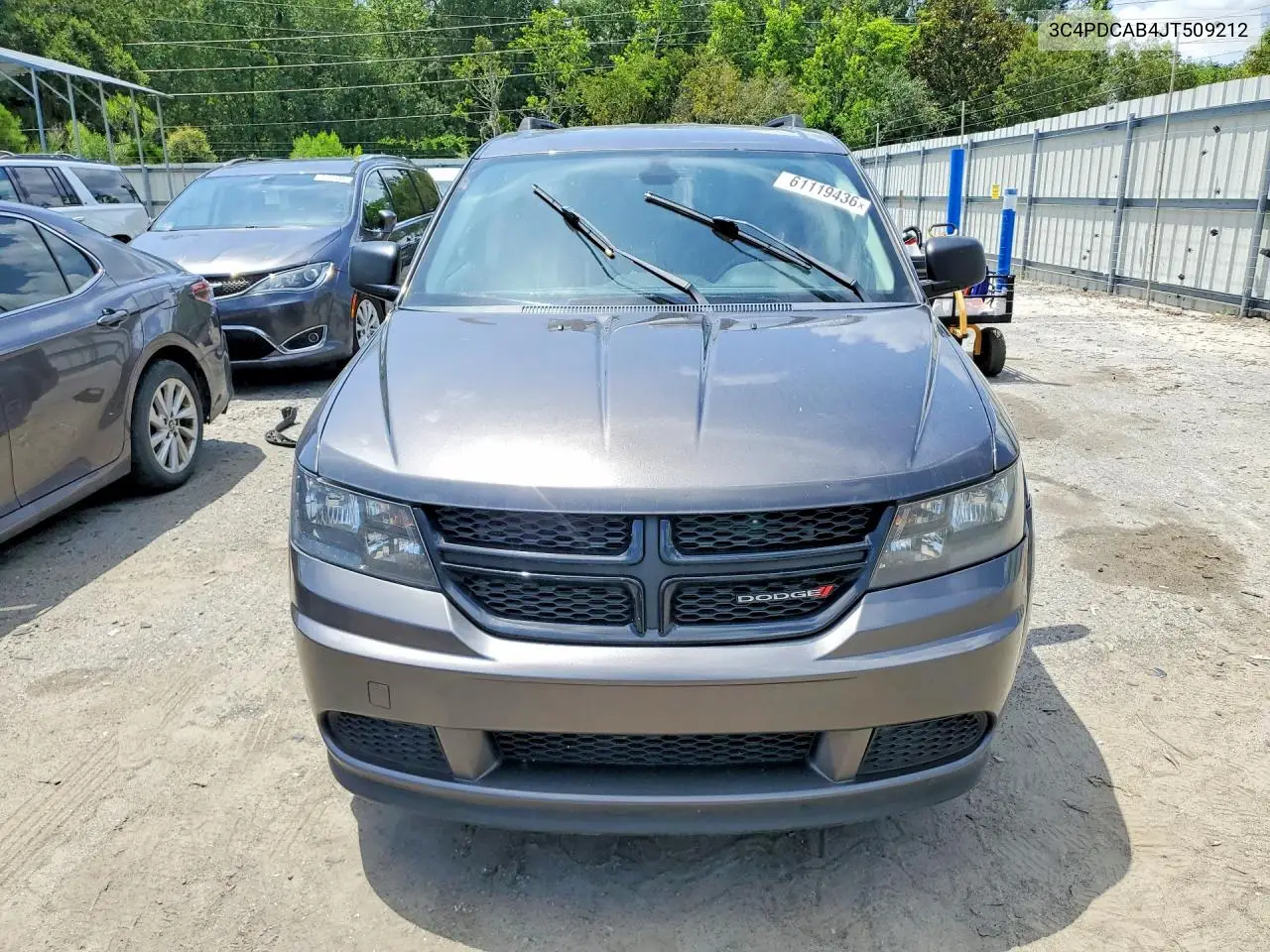 2018 Dodge Journey Se VIN: 3C4PDCAB4JT509212 Lot: 61119436