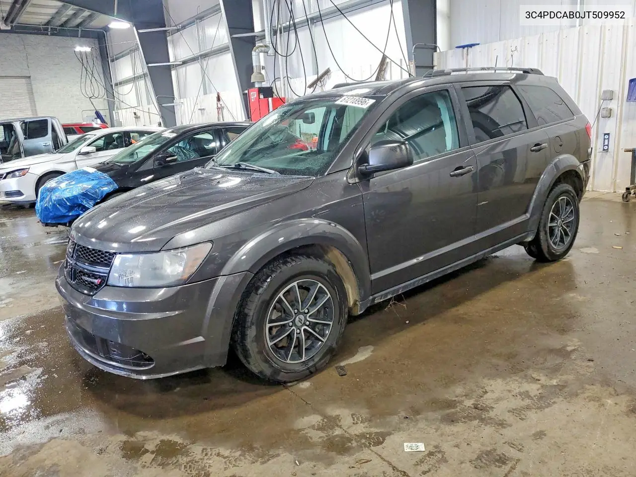 2018 Dodge Journey Se VIN: 3C4PDCAB0JT509952 Lot: 61218996