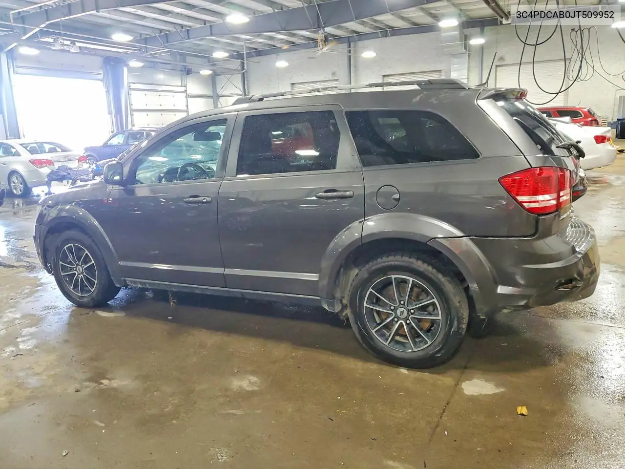 2018 Dodge Journey Se VIN: 3C4PDCAB0JT509952 Lot: 61218996