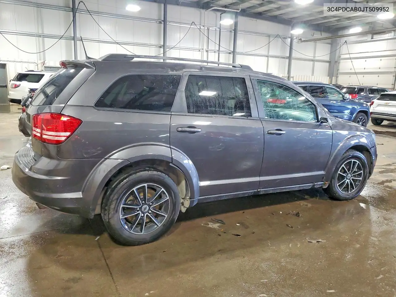 2018 Dodge Journey Se VIN: 3C4PDCAB0JT509952 Lot: 61218996
