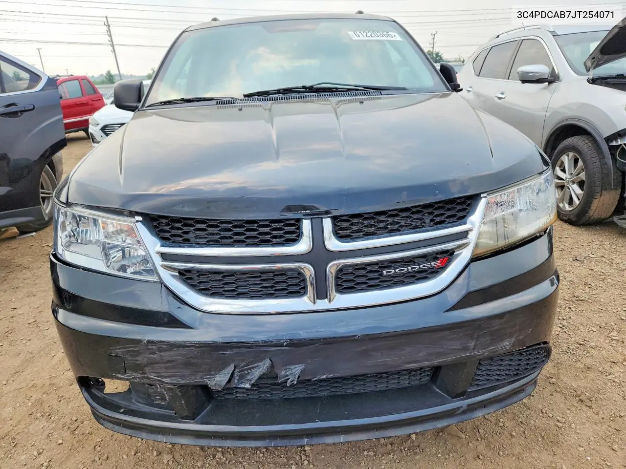 2018 Dodge Journey Se VIN: 3C4PDCAB7JT254071 Lot: 61220366