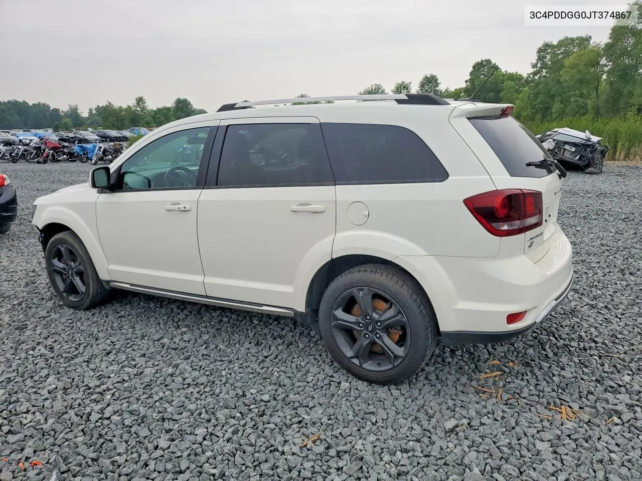 2018 Dodge Journey Crossroad VIN: 3C4PDDGG0JT374867 Lot: 61405846