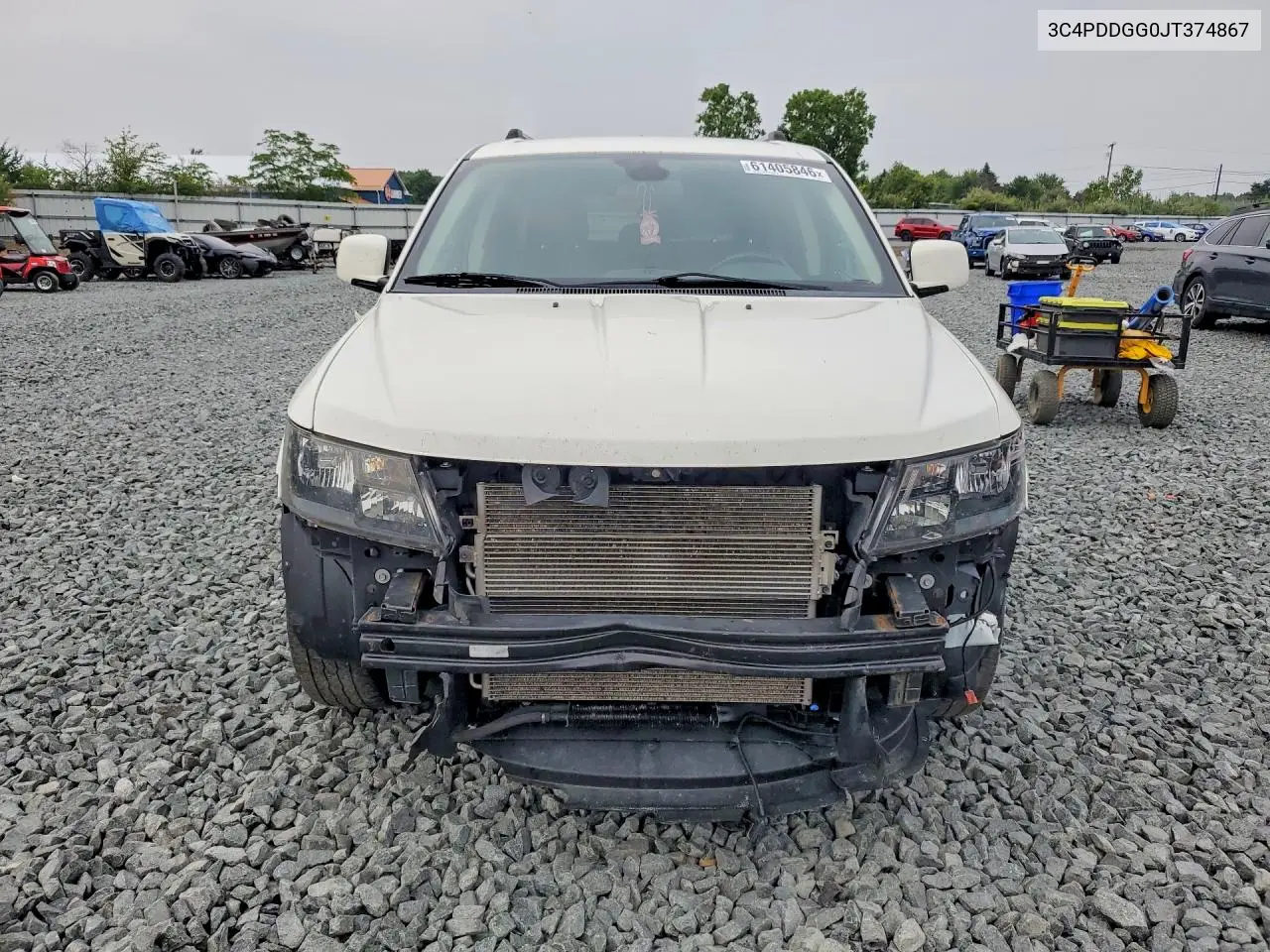 2018 Dodge Journey Crossroad VIN: 3C4PDDGG0JT374867 Lot: 61405846