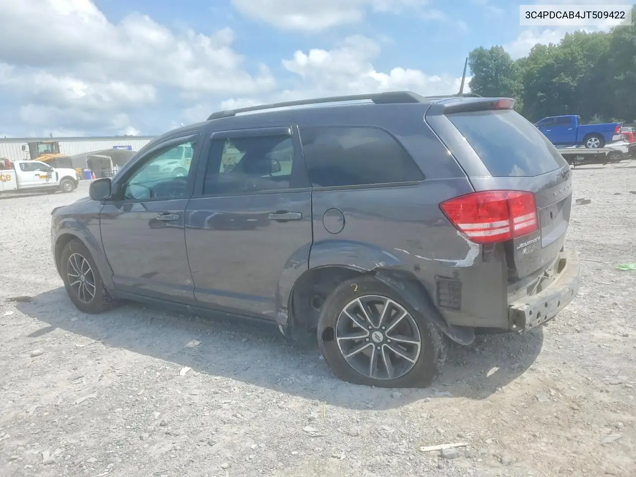 2018 Dodge Journey Se VIN: 3C4PDCAB4JT509422 Lot: 61409006