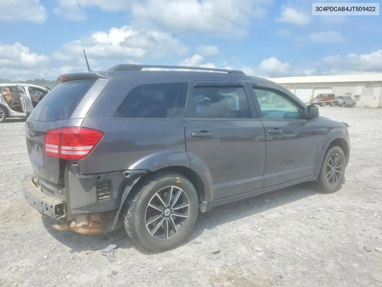 2018 Dodge Journey Se VIN: 3C4PDCAB4JT509422 Lot: 61409006