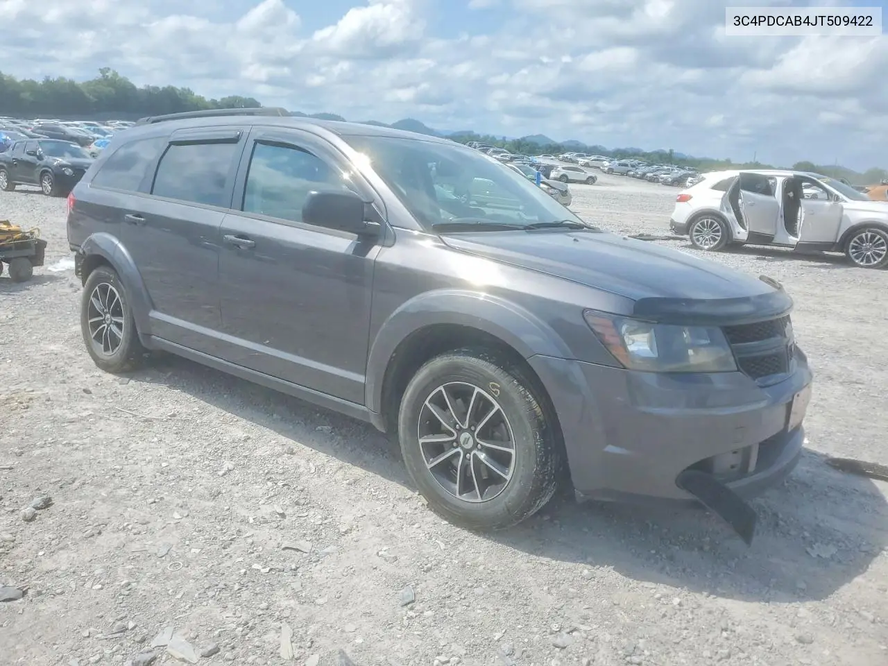 2018 Dodge Journey Se VIN: 3C4PDCAB4JT509422 Lot: 61409006