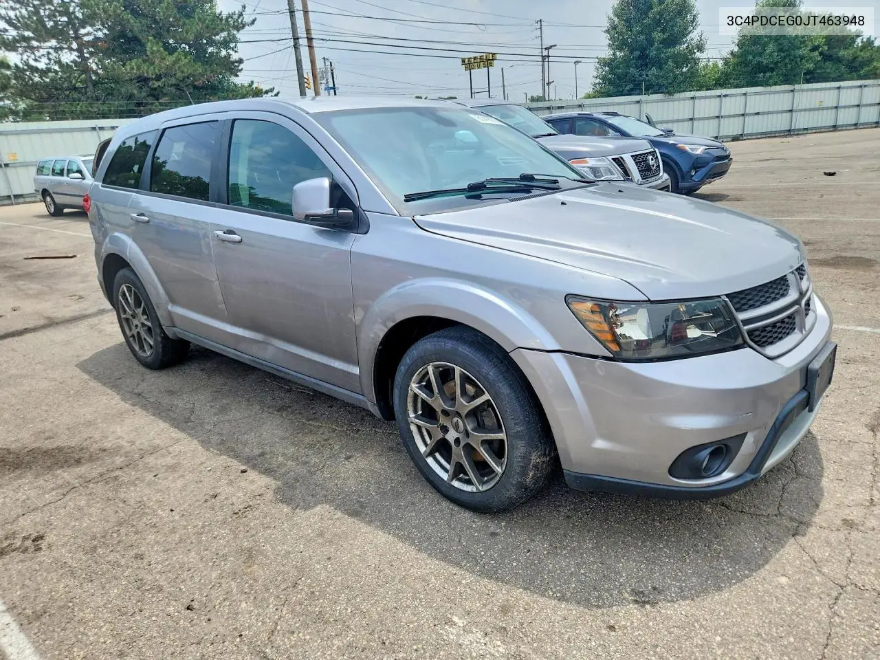 2018 Dodge Journey Gt VIN: 3C4PDCEG0JT463948 Lot: 61416216
