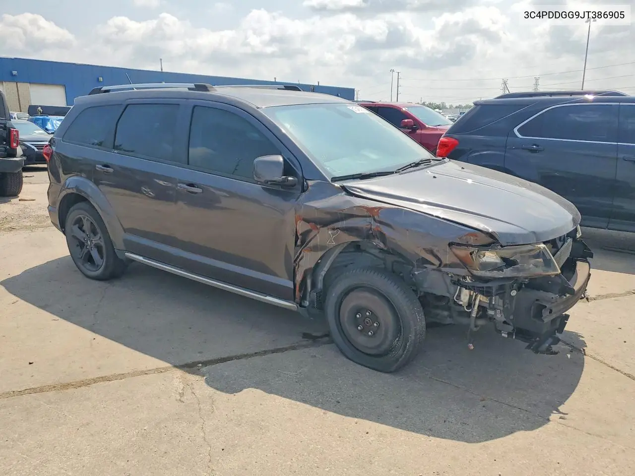 3C4PDDGG9JT386905 2018 Dodge Journey Crossroad