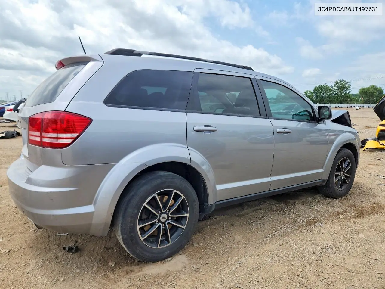 2018 Dodge Journey Se VIN: 3C4PDCAB6JT497631 Lot: 61562646