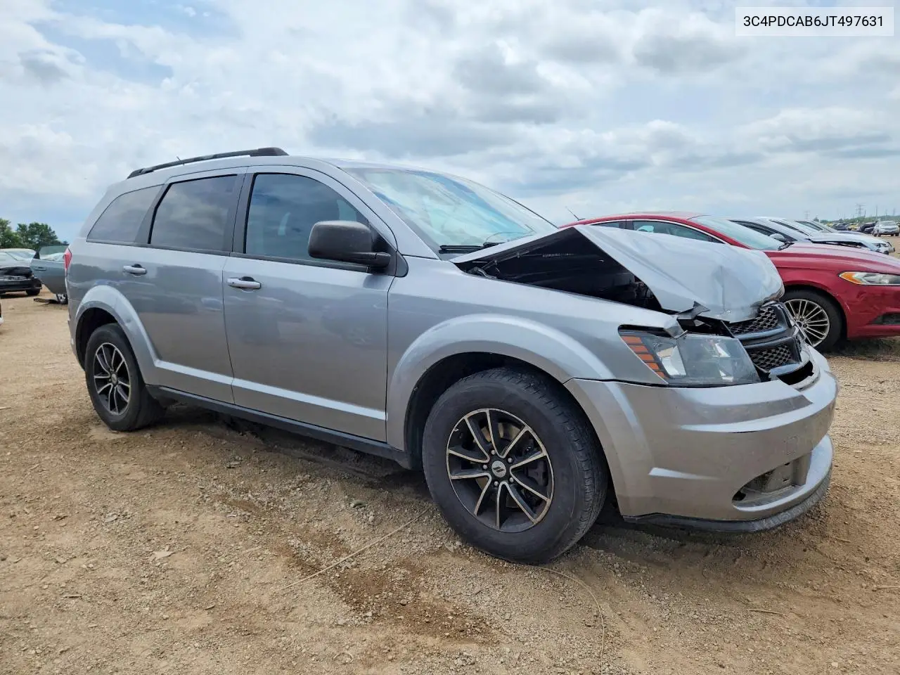 2018 Dodge Journey Se VIN: 3C4PDCAB6JT497631 Lot: 61562646