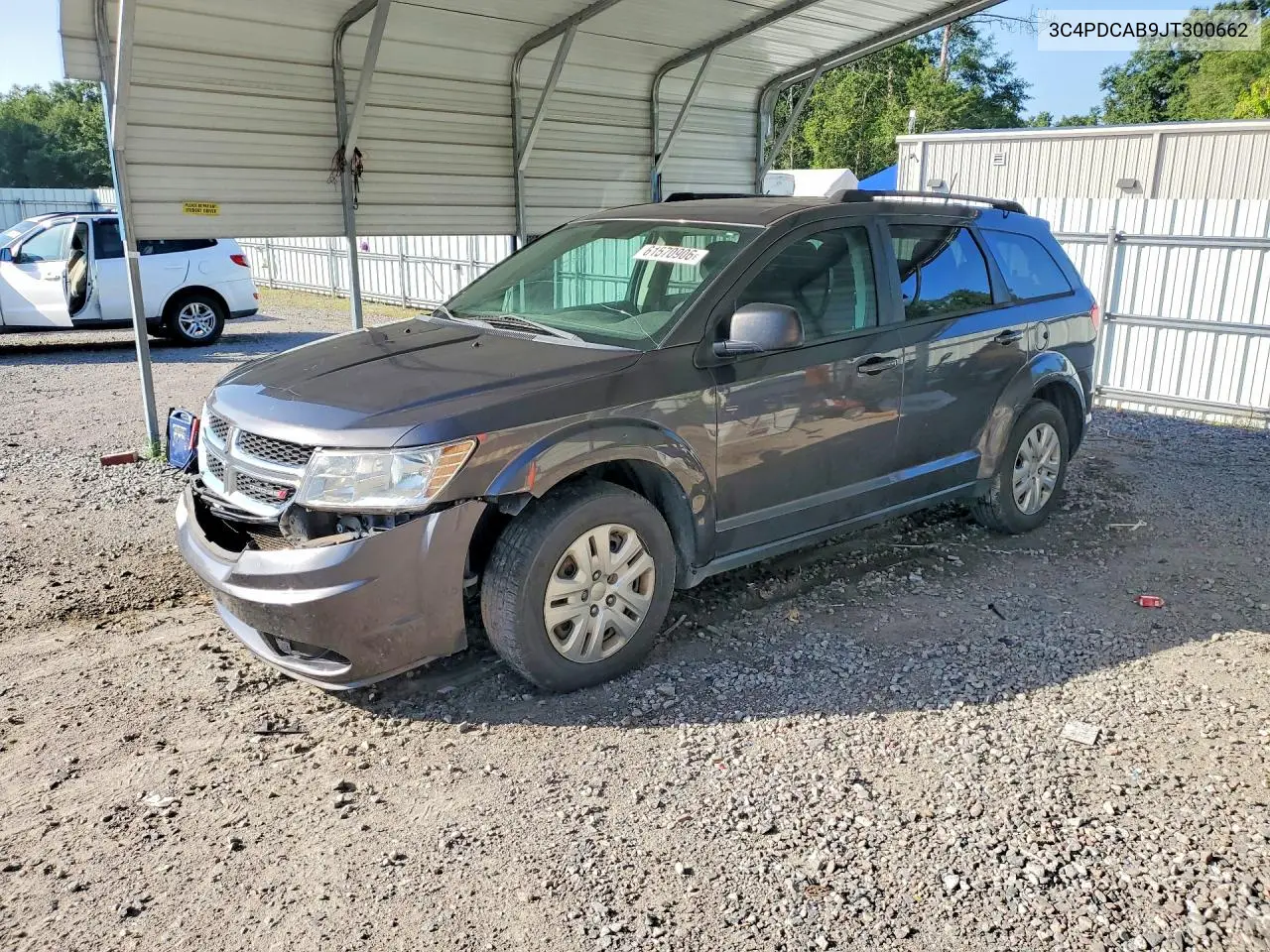 2018 Dodge Journey Se VIN: 3C4PDCAB9JT300662 Lot: 61570906