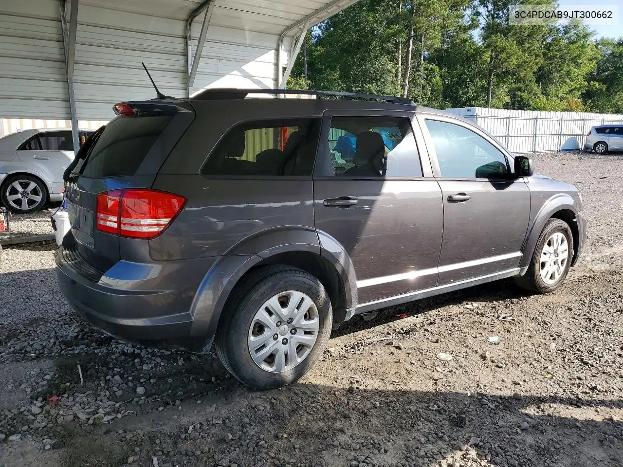 2018 Dodge Journey Se VIN: 3C4PDCAB9JT300662 Lot: 61570906