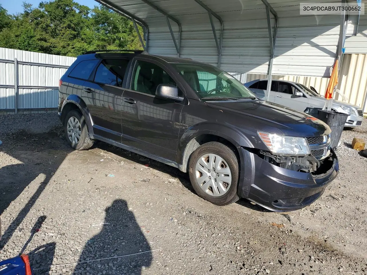 2018 Dodge Journey Se VIN: 3C4PDCAB9JT300662 Lot: 61570906