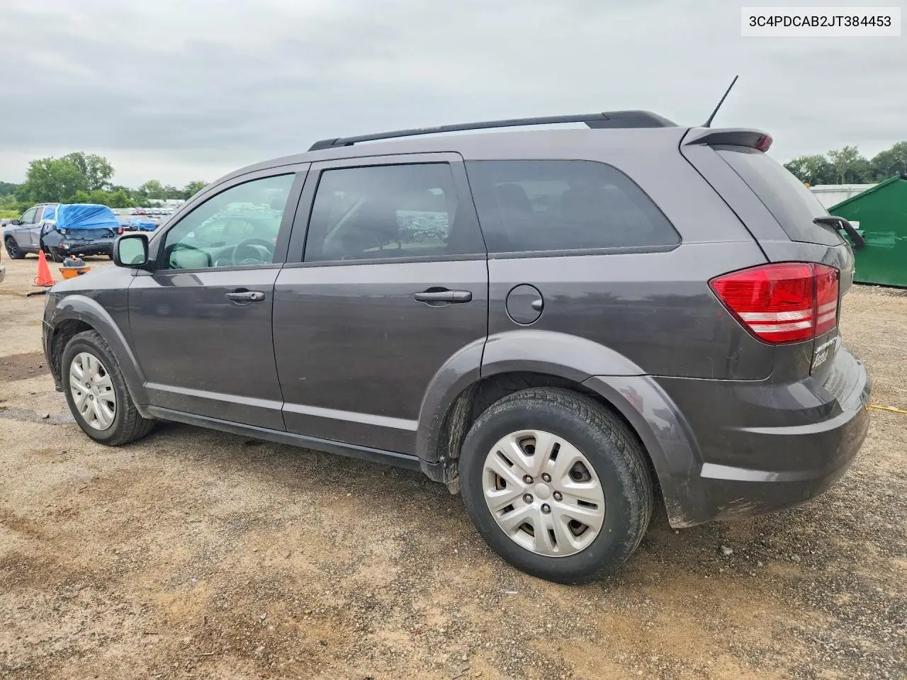 2018 Dodge Journey Se VIN: 3C4PDCAB2JT384453 Lot: 61601976