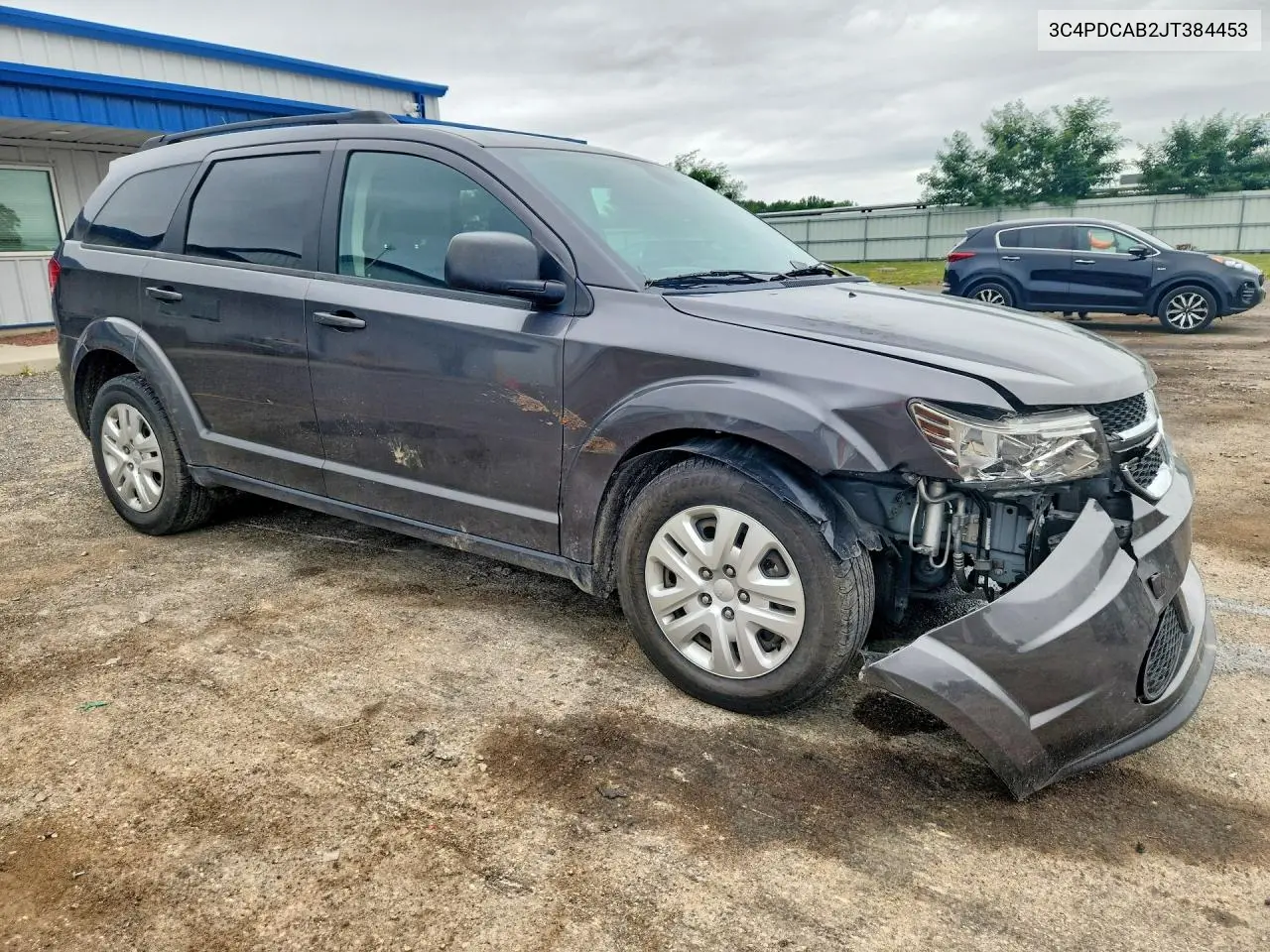 2018 Dodge Journey Se VIN: 3C4PDCAB2JT384453 Lot: 61601976