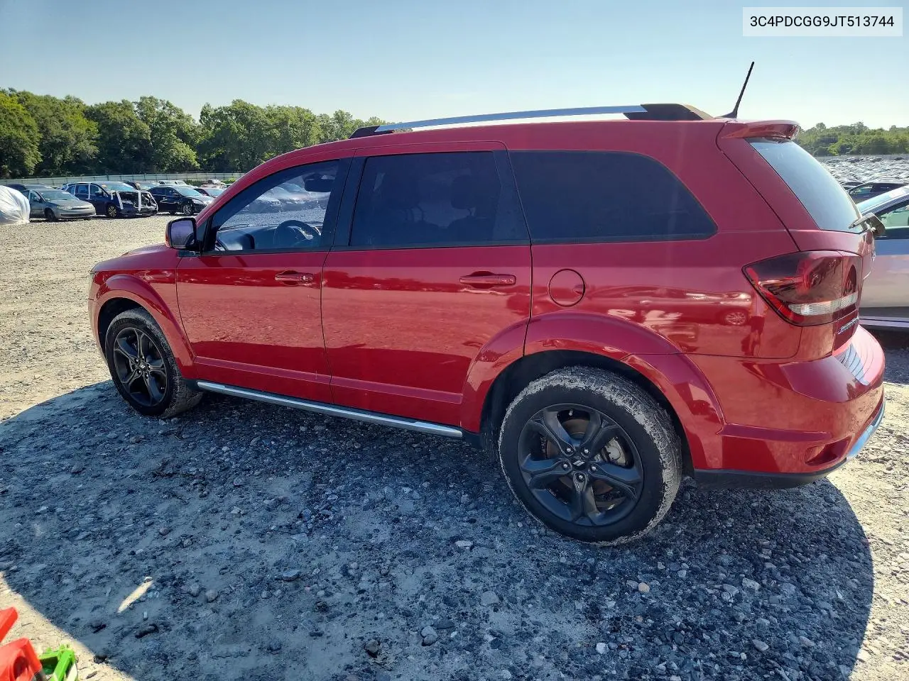 2018 Dodge Journey Crossroad VIN: 3C4PDCGG9JT513744 Lot: 61611886