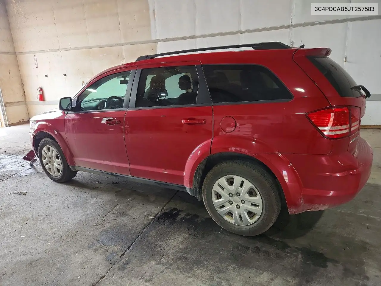 2018 Dodge Journey Se VIN: 3C4PDCAB5JT257583 Lot: 61675756