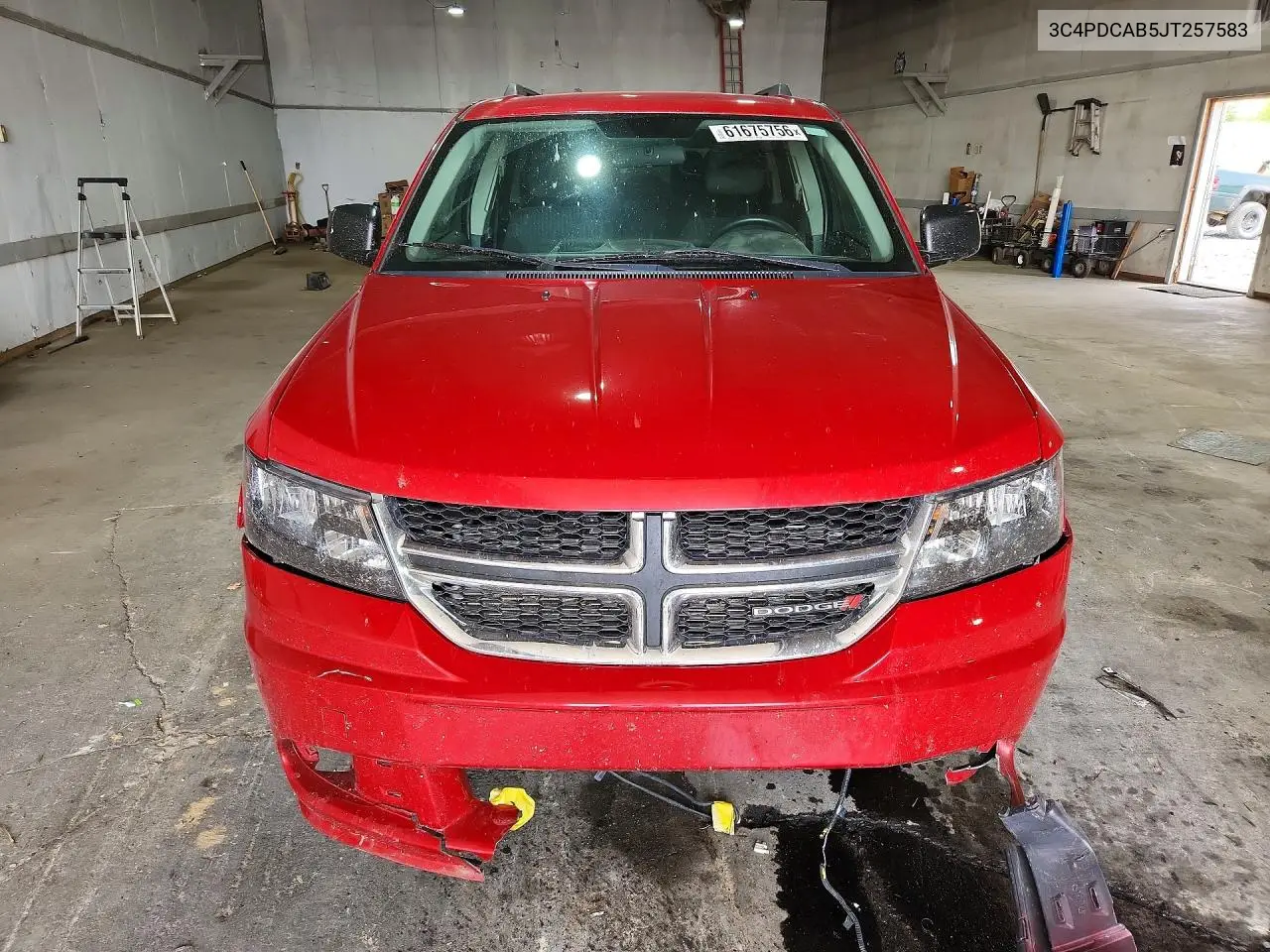 2018 Dodge Journey Se VIN: 3C4PDCAB5JT257583 Lot: 61675756