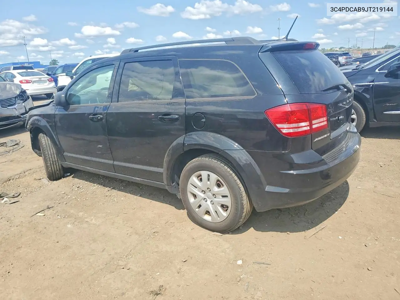 2018 Dodge Journey Se VIN: 3C4PDCAB9JT219144 Lot: 61721676