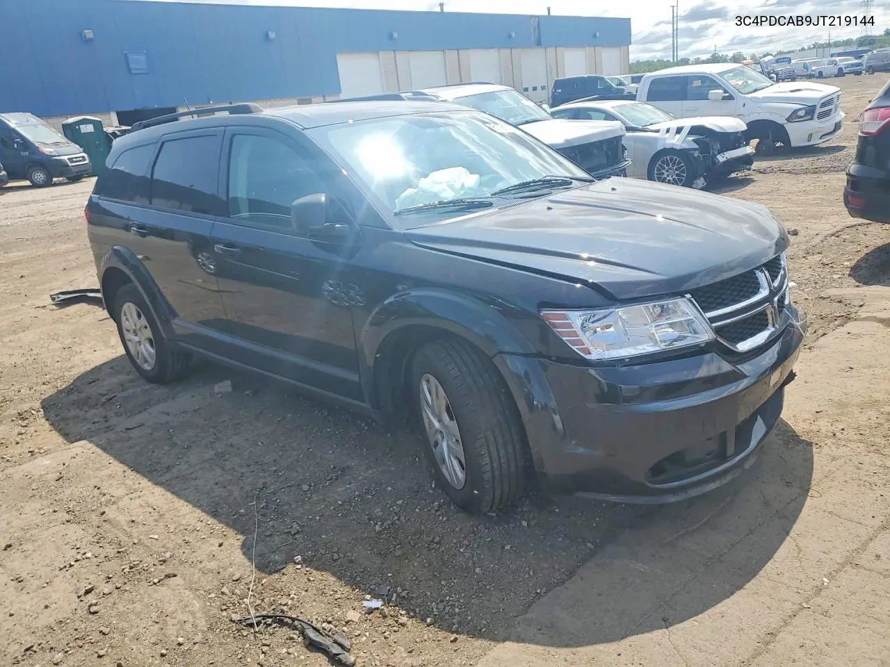 2018 Dodge Journey Se VIN: 3C4PDCAB9JT219144 Lot: 61721676