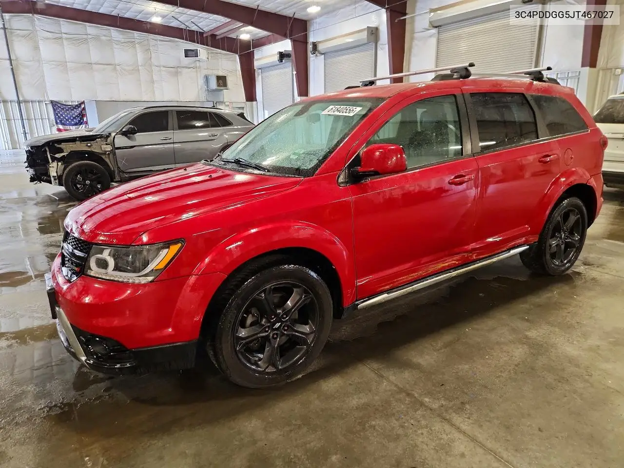 2018 Dodge Journey Crossroad VIN: 3C4PDDGG5JT467027 Lot: 61840556