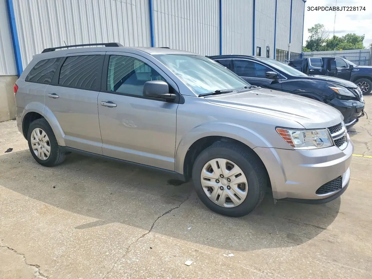 2018 Dodge Journey Se VIN: 3C4PDCAB8JT228174 Lot: 61851466