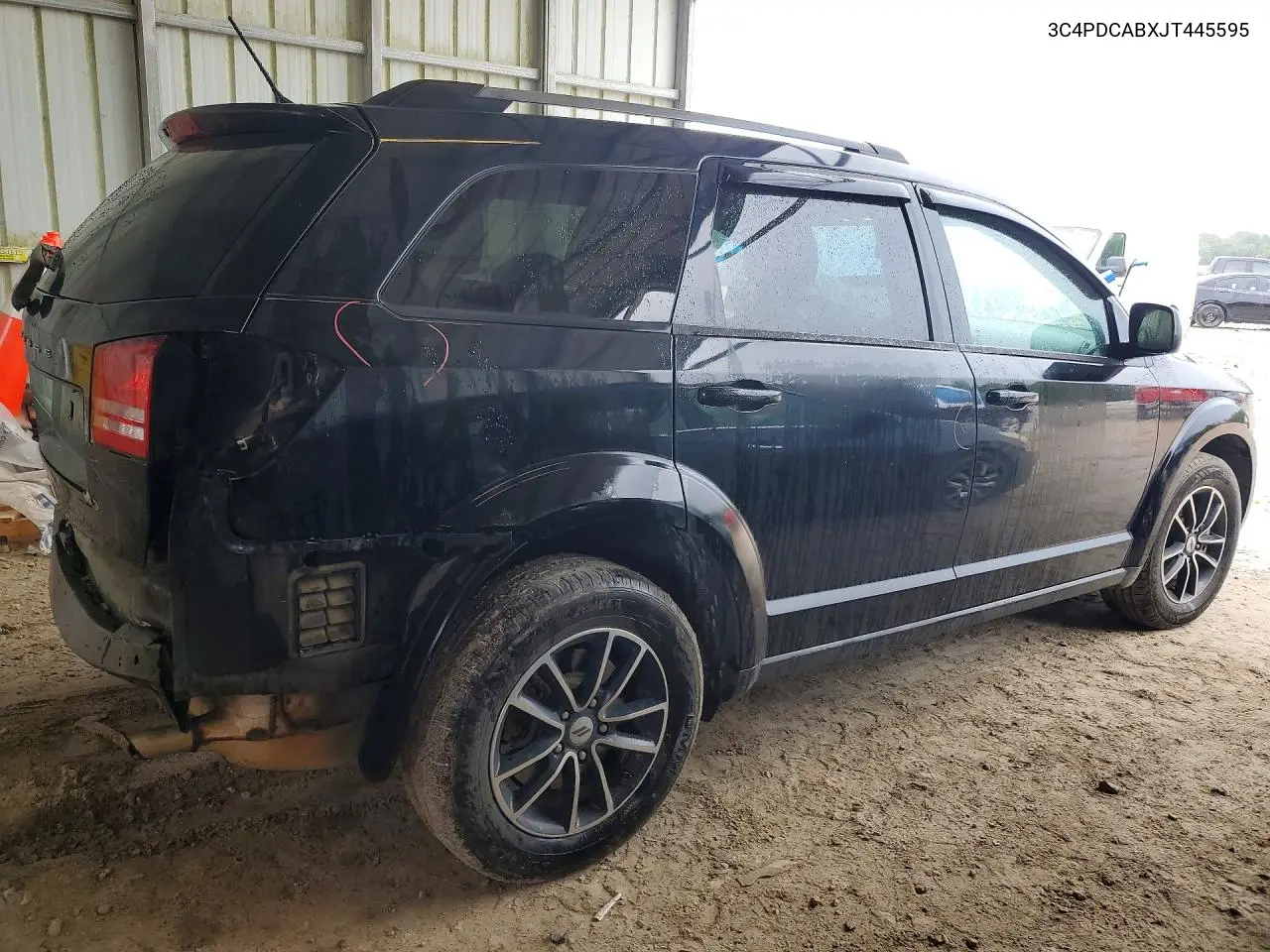2018 Dodge Journey Se VIN: 3C4PDCABXJT445595 Lot: 61933236