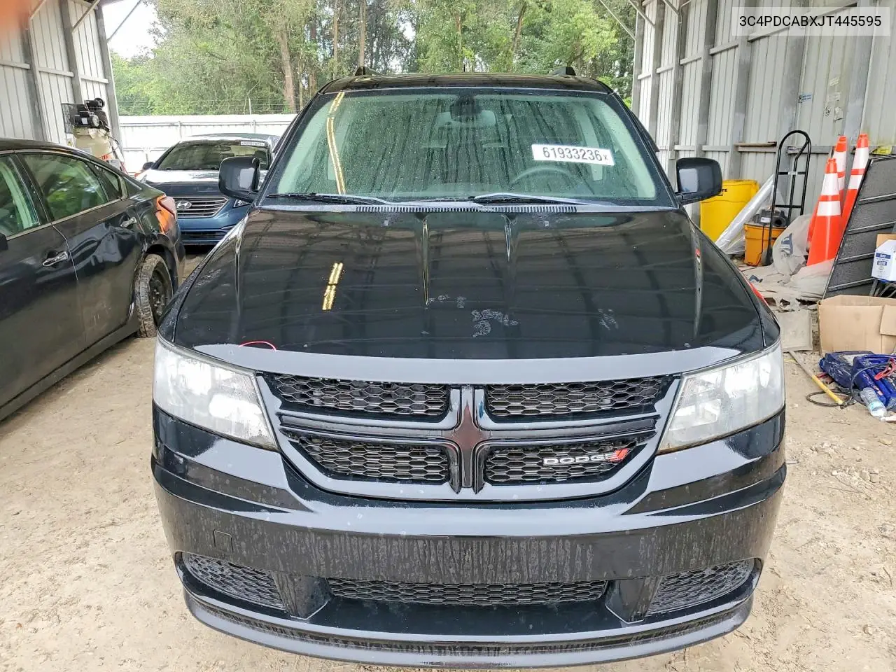 2018 Dodge Journey Se VIN: 3C4PDCABXJT445595 Lot: 61933236