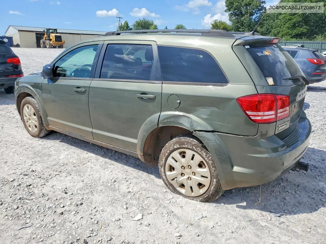 2018 Dodge Journey Se VIN: 3C4PDCAB0JT208677 Lot: 61960916