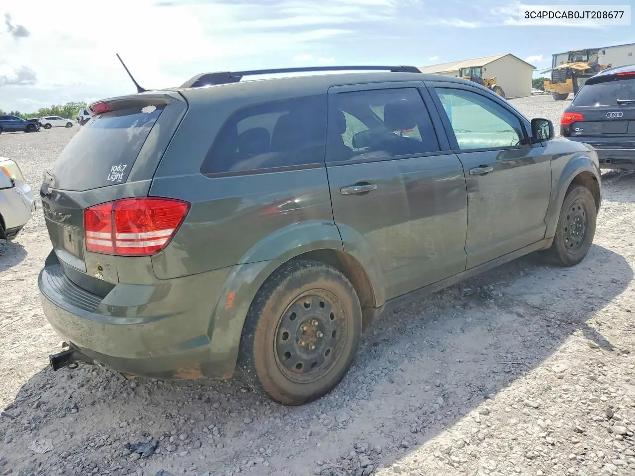 2018 Dodge Journey Se VIN: 3C4PDCAB0JT208677 Lot: 61960916