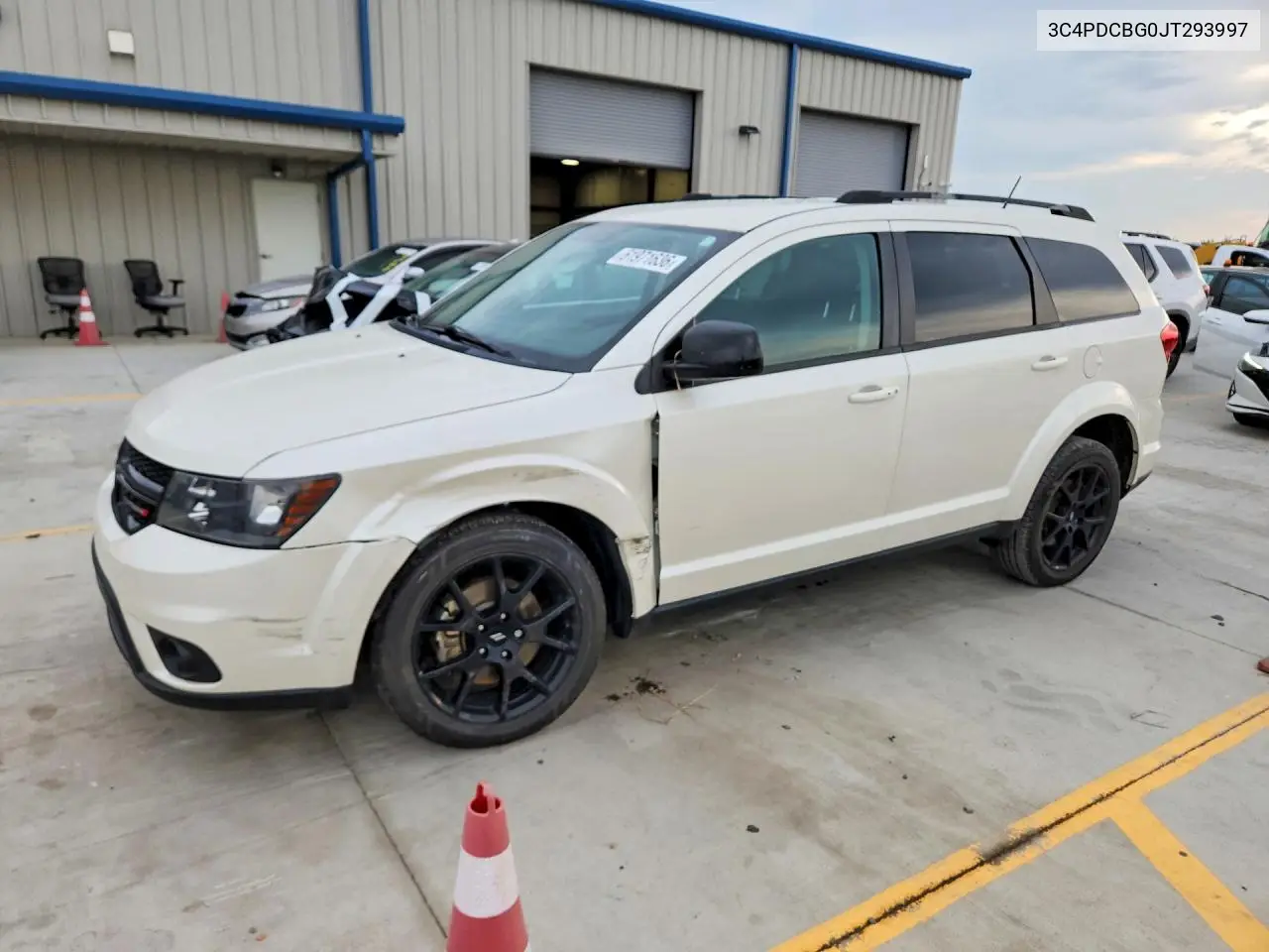2018 Dodge Journey Sxt VIN: 3C4PDCBG0JT293997 Lot: 61971636