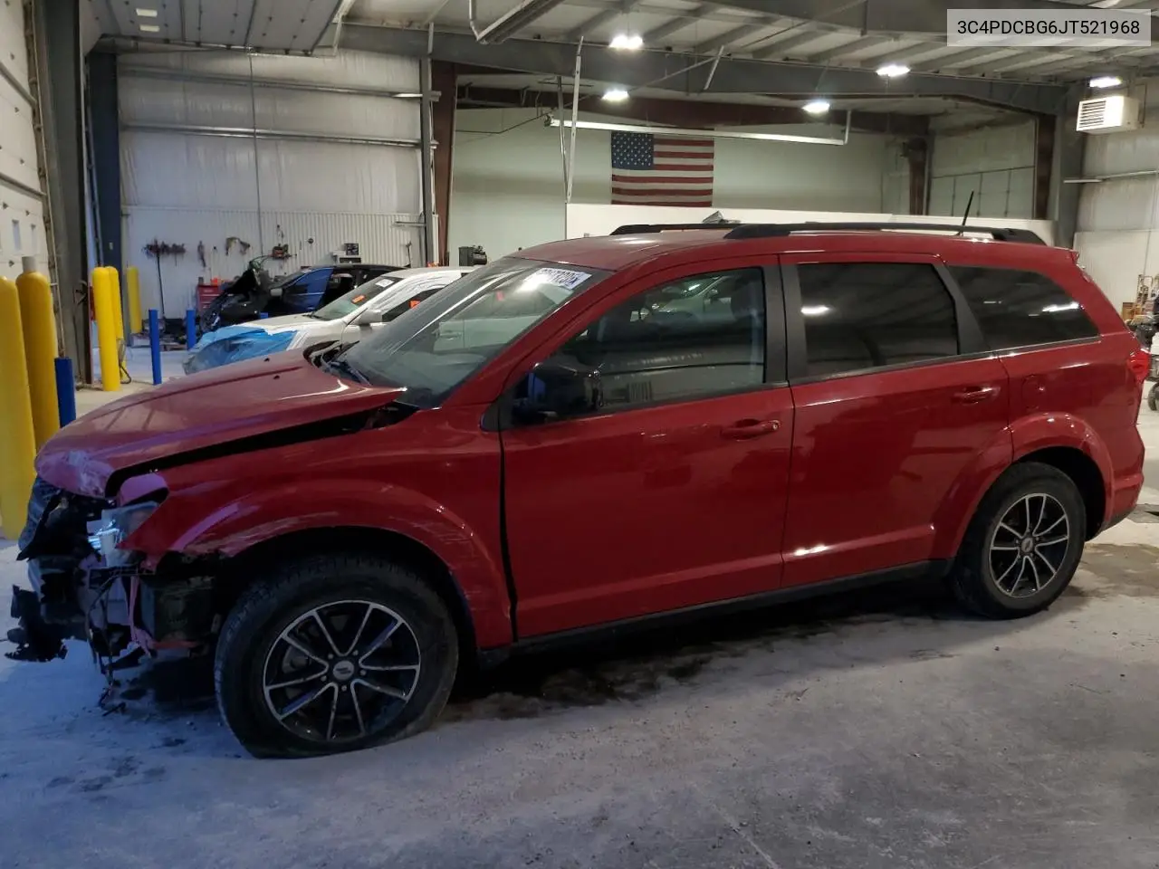 3C4PDCBG6JT521968 2018 Dodge Journey Sxt