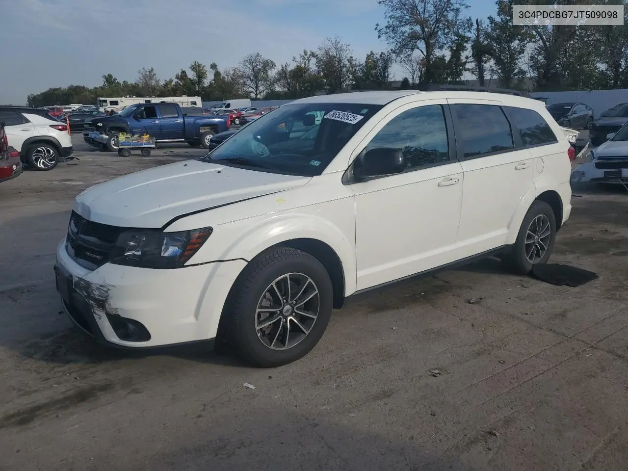 3C4PDCBG7JT509098 2018 Dodge Journey Sxt