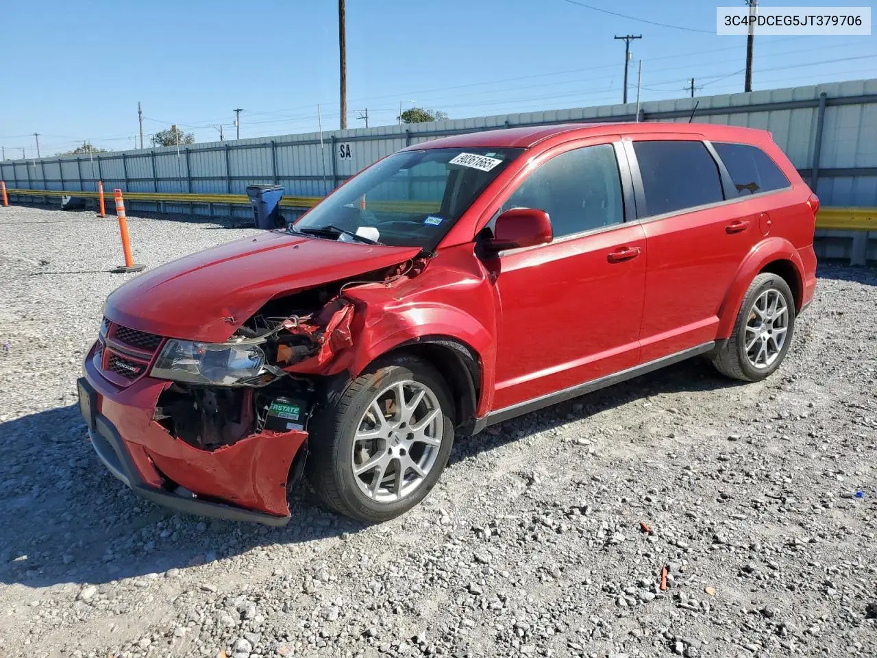 3C4PDCEG5JT379706 2018 Dodge Journey Gt