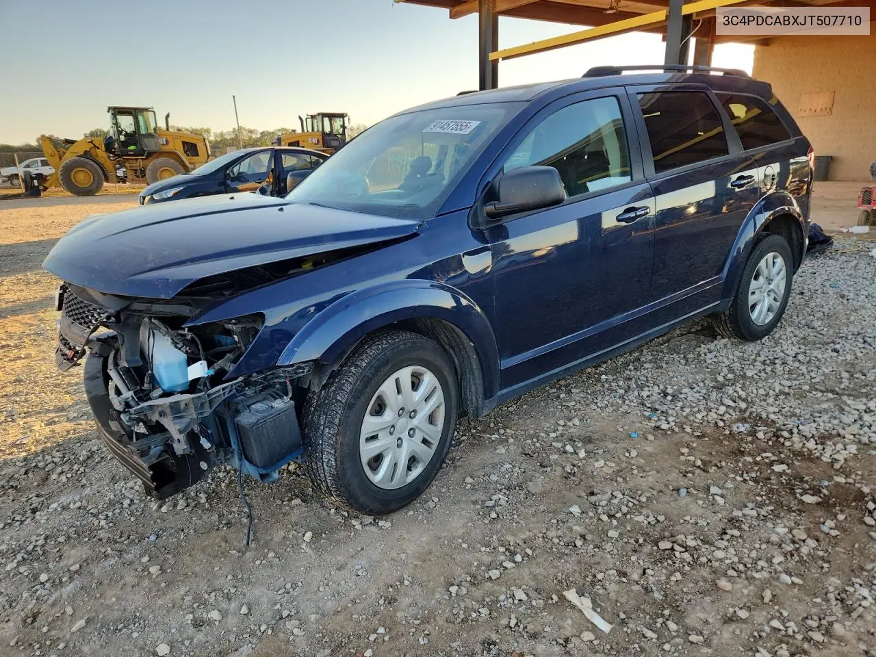 3C4PDCABXJT507710 2018 Dodge Journey Se