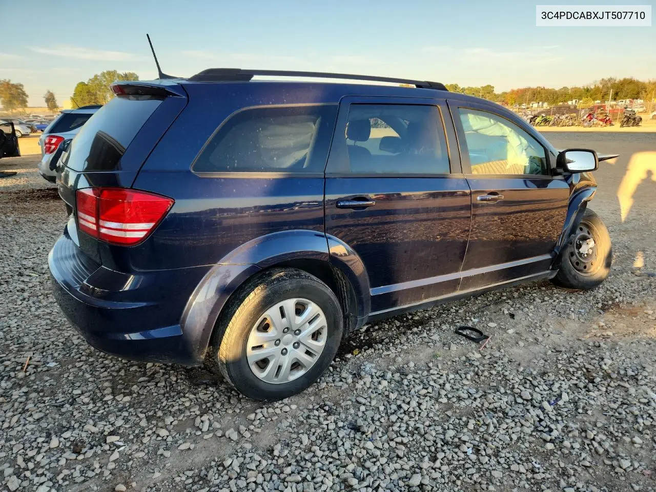 3C4PDCABXJT507710 2018 Dodge Journey Se