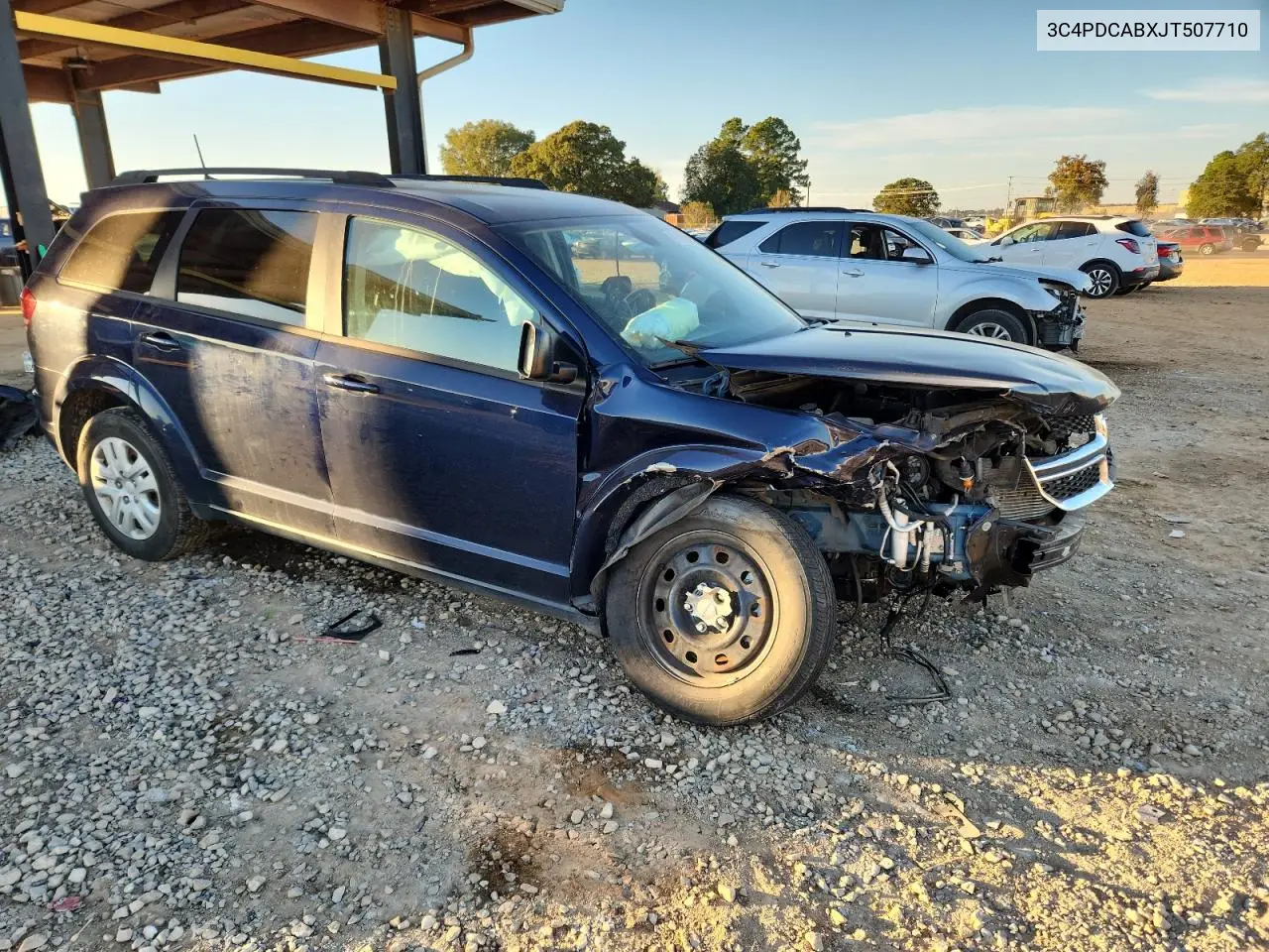 3C4PDCABXJT507710 2018 Dodge Journey Se