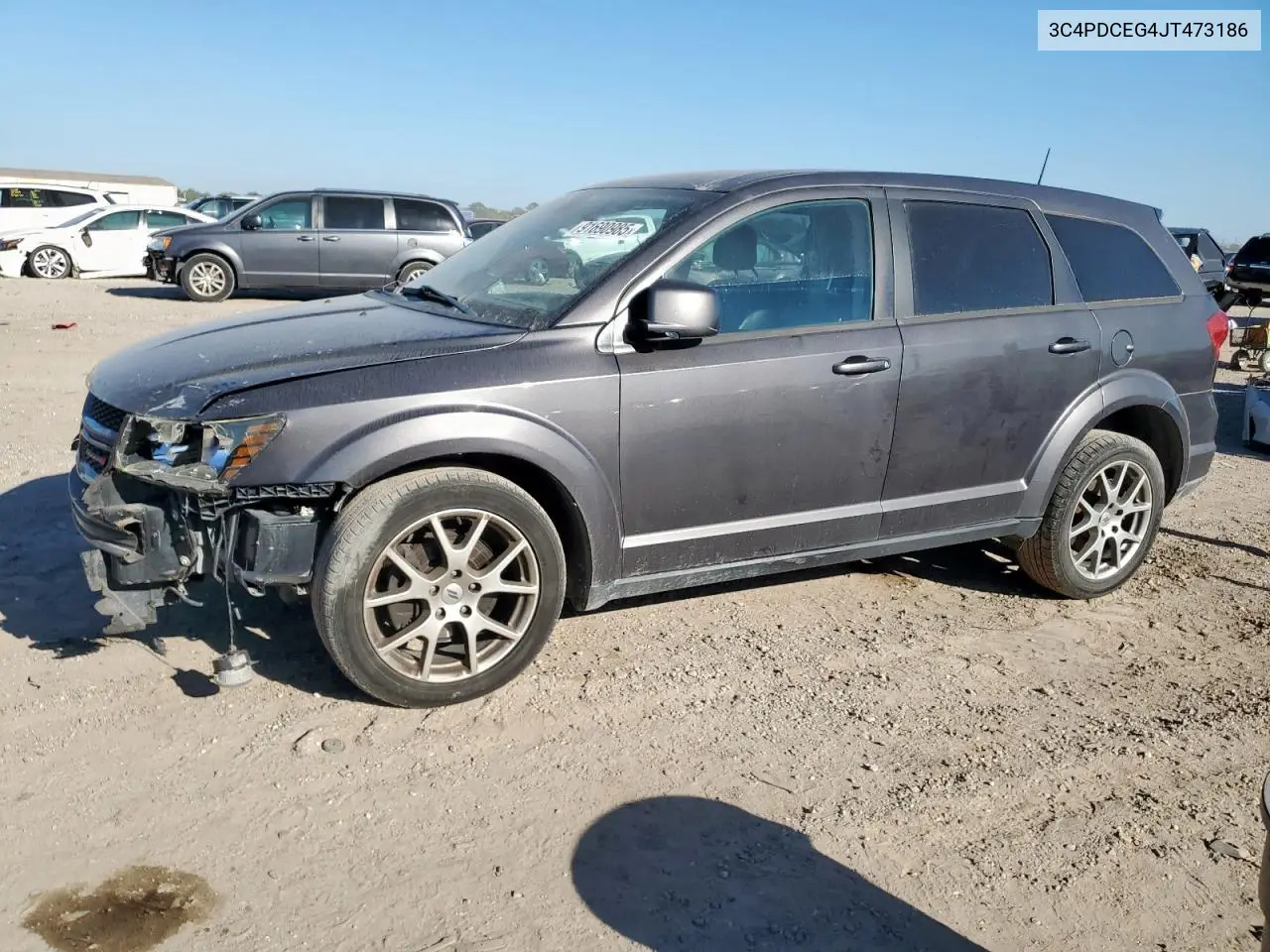 3C4PDCEG4JT473186 2018 Dodge Journey Gt