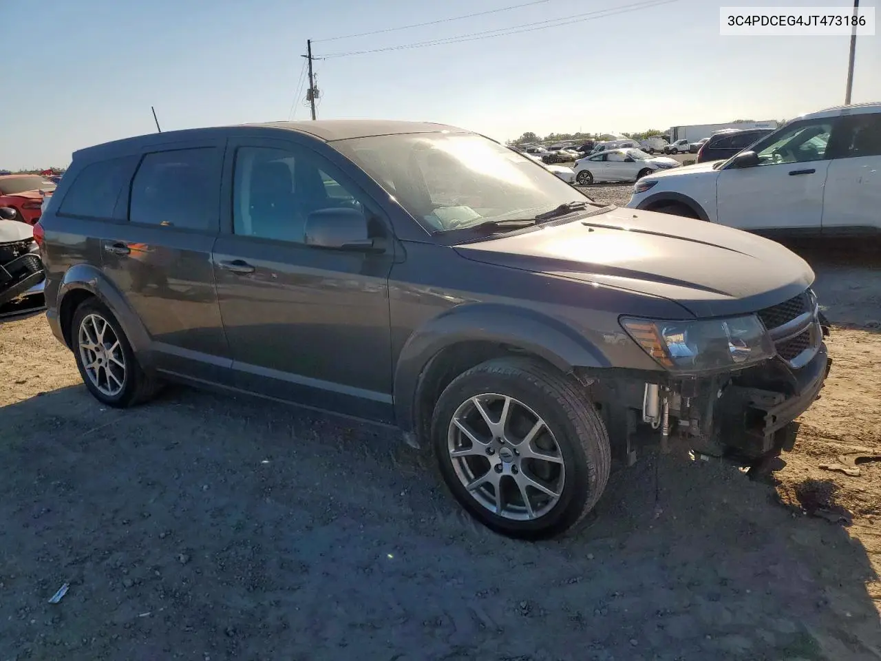 3C4PDCEG4JT473186 2018 Dodge Journey Gt