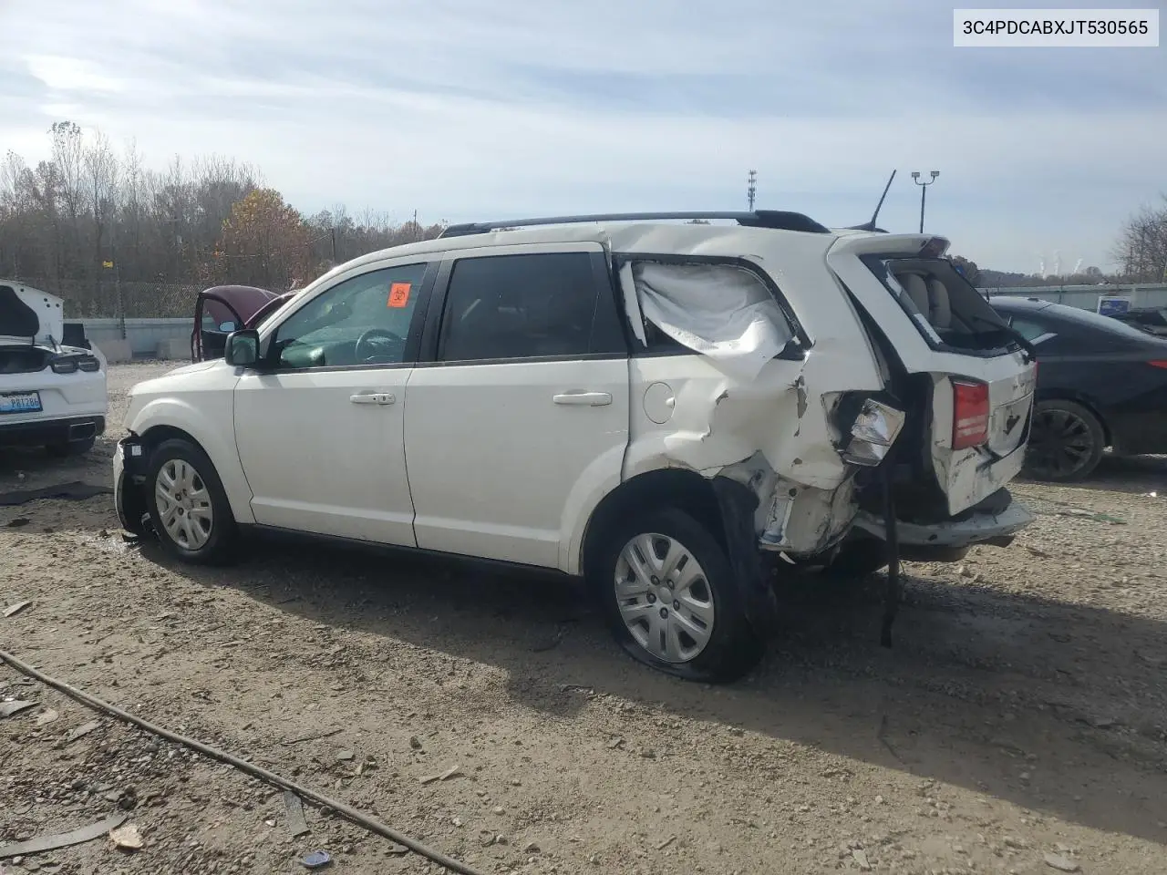 3C4PDCABXJT530565 2018 Dodge Journey Se